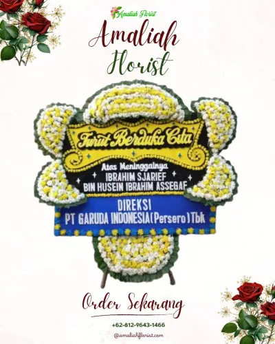 Papan Bunga Duka di Kasunyatan